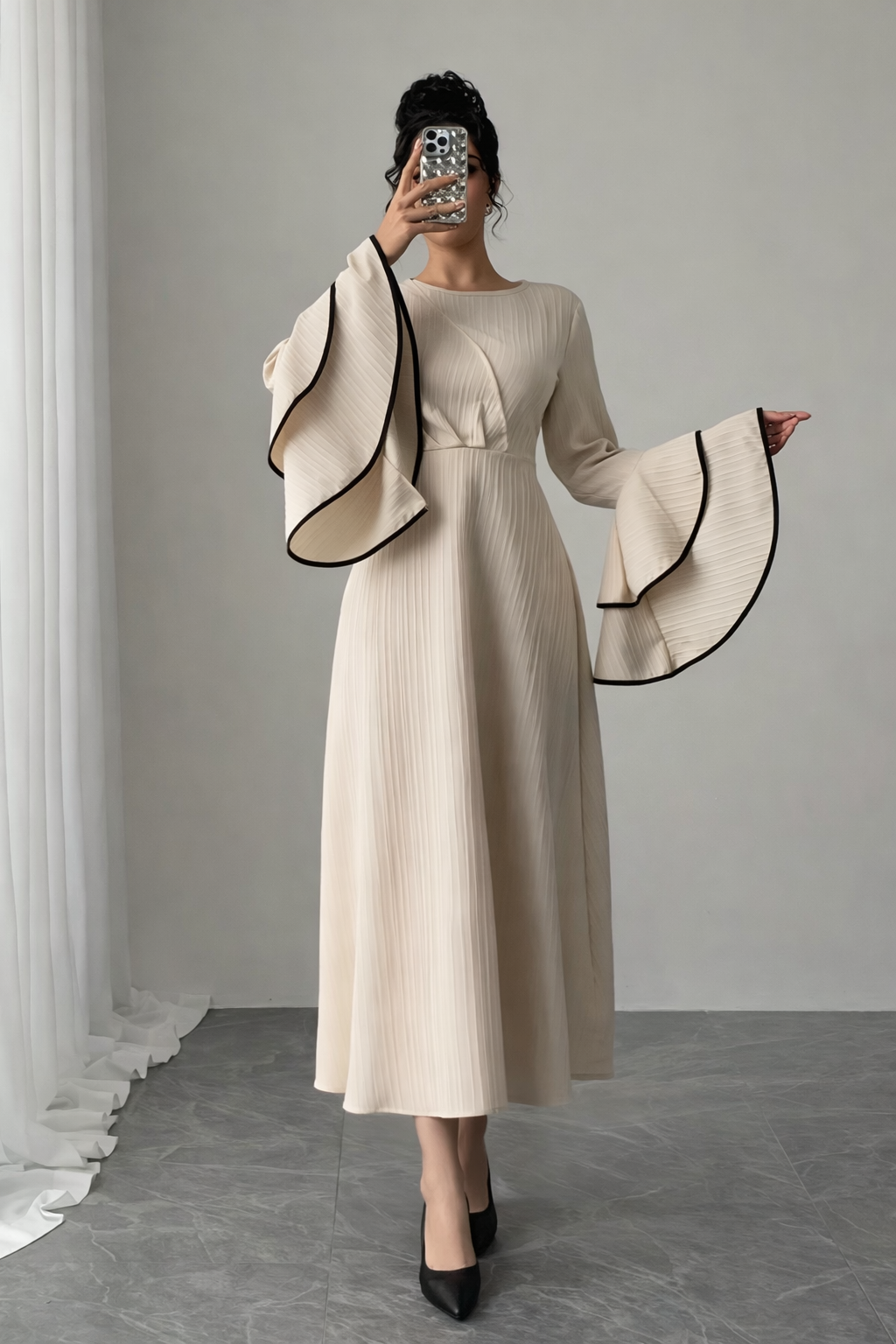 Amirah Pleated Grace Dress