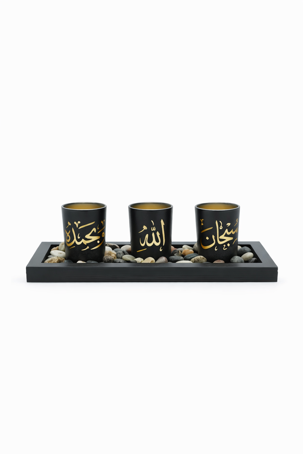 Noor Trio Ljushållarset svart