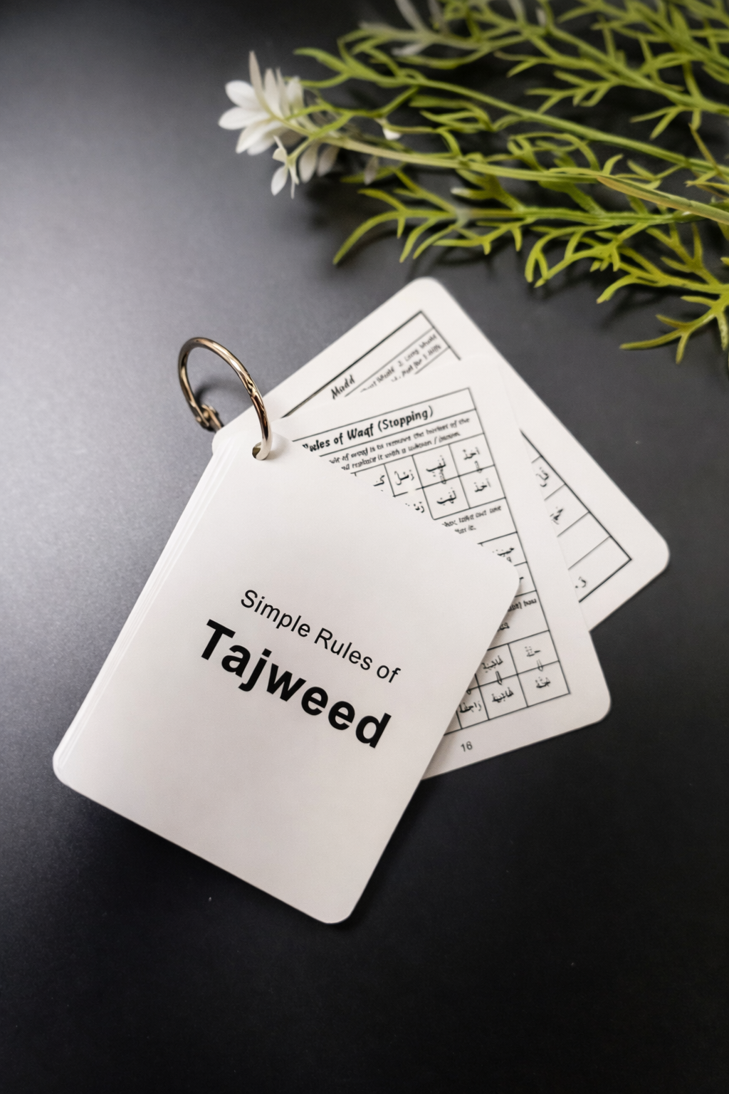 Tajweed Quick Guide Cards