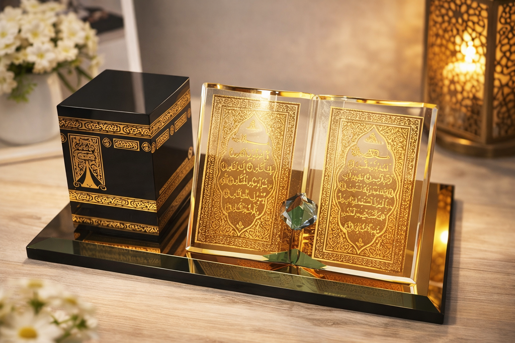 Mini kaaba med koran