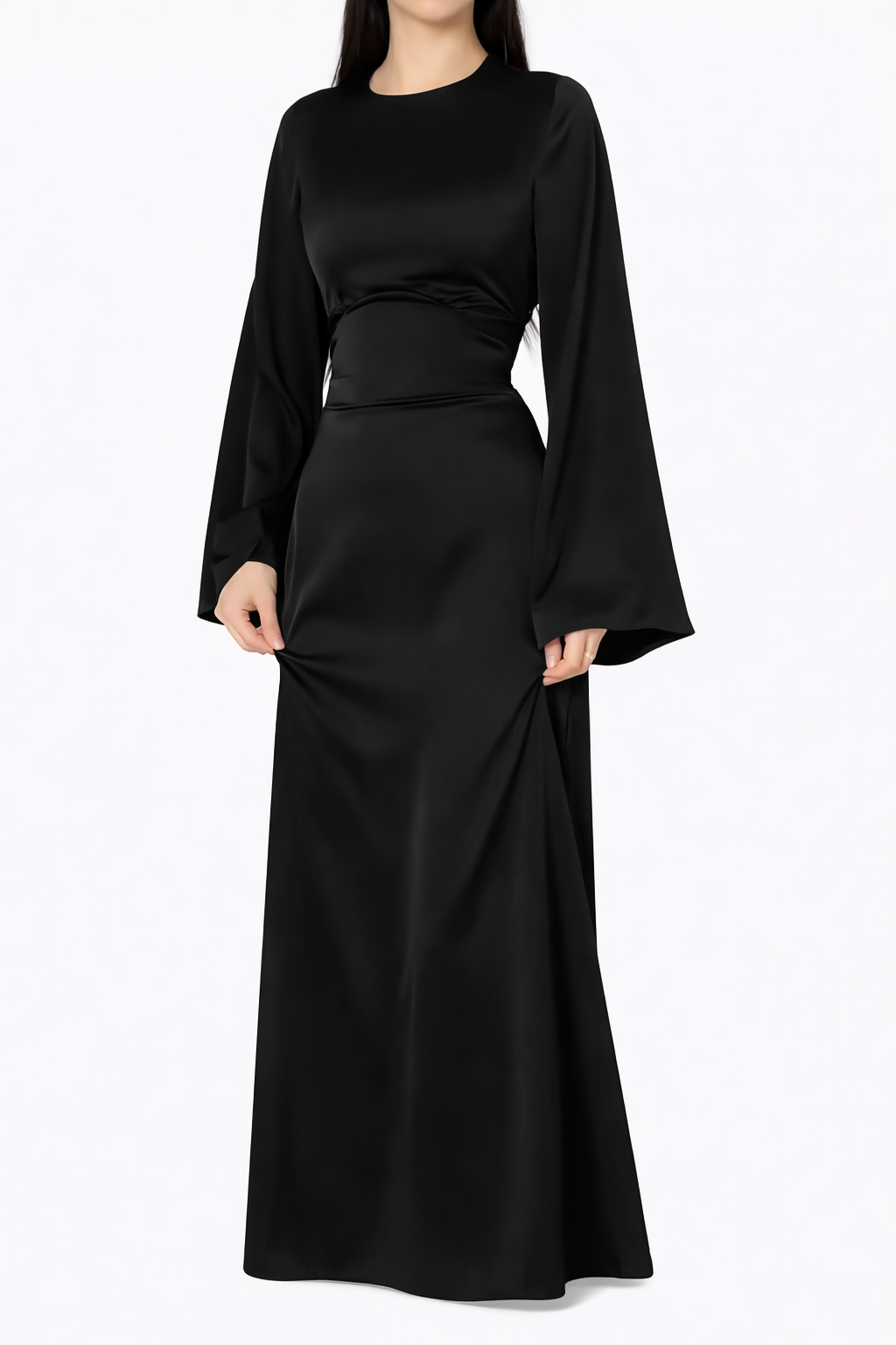 Elegant Abaya Svart