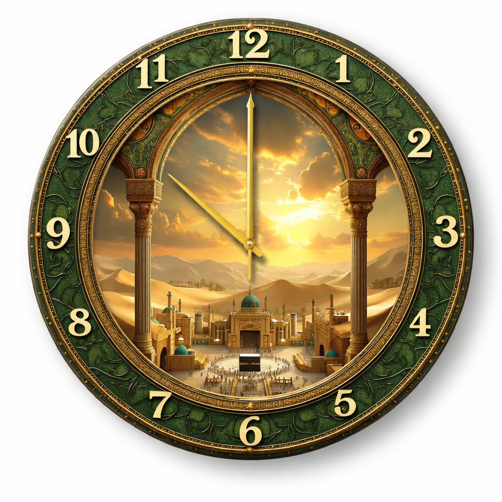 Klocka med moské
