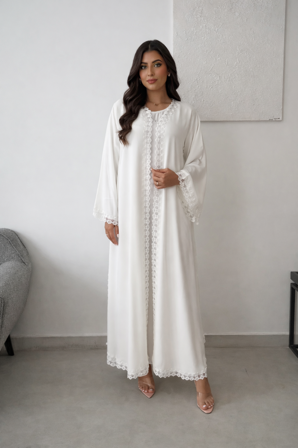 Noor An-Nikkah – Elegant Nikkah Klänning för den Speciella Dagen